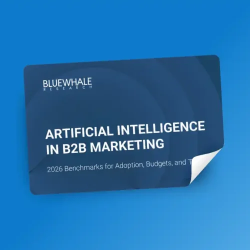 resource featured image Artificial Intelligence in B2B Marketing Benchmark Report