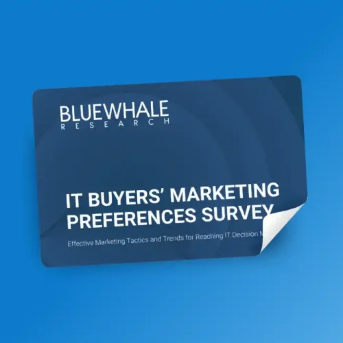 resource featured image IT Buyers’ Marketing Preferences Survey